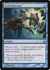 Steel Sabotage, Mirrodin Besieged