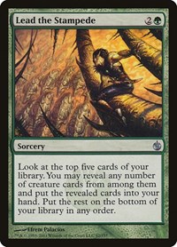 Lead the Stampede, Mirrodin Besieged