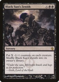 Black Sun's Zenith, Mirrodin Besieged