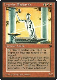 Hyperion Blacksmith, Legends