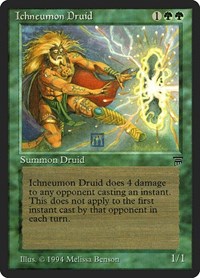 Ichneumon Druid, Legends