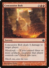 Concussive Bolt, Mirrodin Besieged