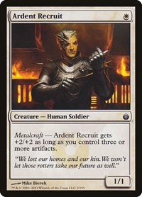 Ardent Recruit, Mirrodin Besieged