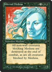 Infernal Medusa, Legends