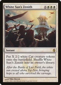White Sun's Zenith, Mirrodin Besieged