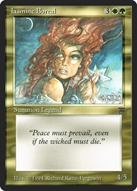 Jasmine Boreal, Legends