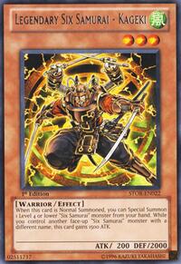 Legendary Six Samurai - Kageki