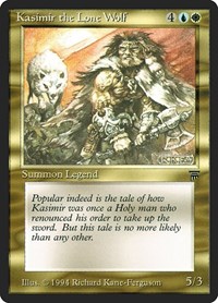 Kasimir the Lone Wolf, Legends