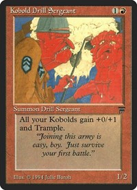 Kobold Drill Sergeant, Legends