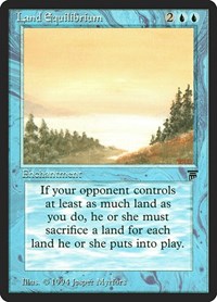 Land Equilibrium, Legends