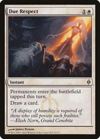 Due Respect, New Phyrexia