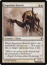 Inquisitor Exarch, New Phyrexia