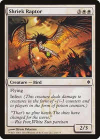 Shriek Raptor, New Phyrexia