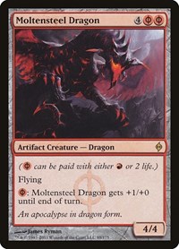 Moltensteel Dragon, New Phyrexia