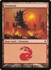Mountain (172), New Phyrexia