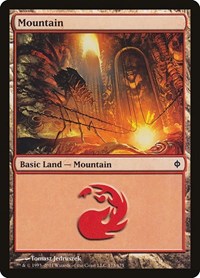 Mountain (173), New Phyrexia