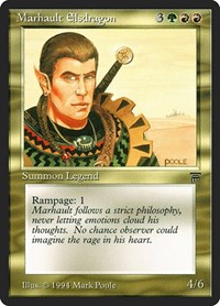 Marhault Elsdragon, Legends
