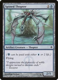 Spined Thopter, New Phyrexia