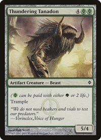 Thundering Tanadon, New Phyrexia