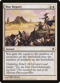 War Report, New Phyrexia