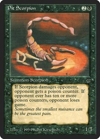 Pit Scorpion, Legends