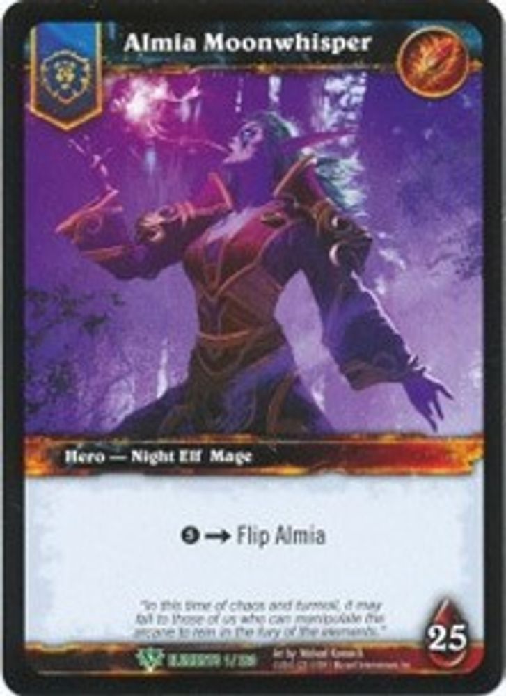 Almia Moonwhisper, Standard, front