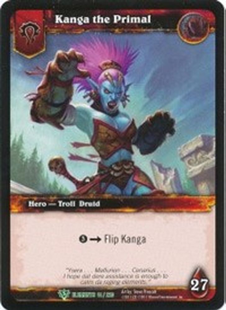 Kanga the Primal, Standard, front