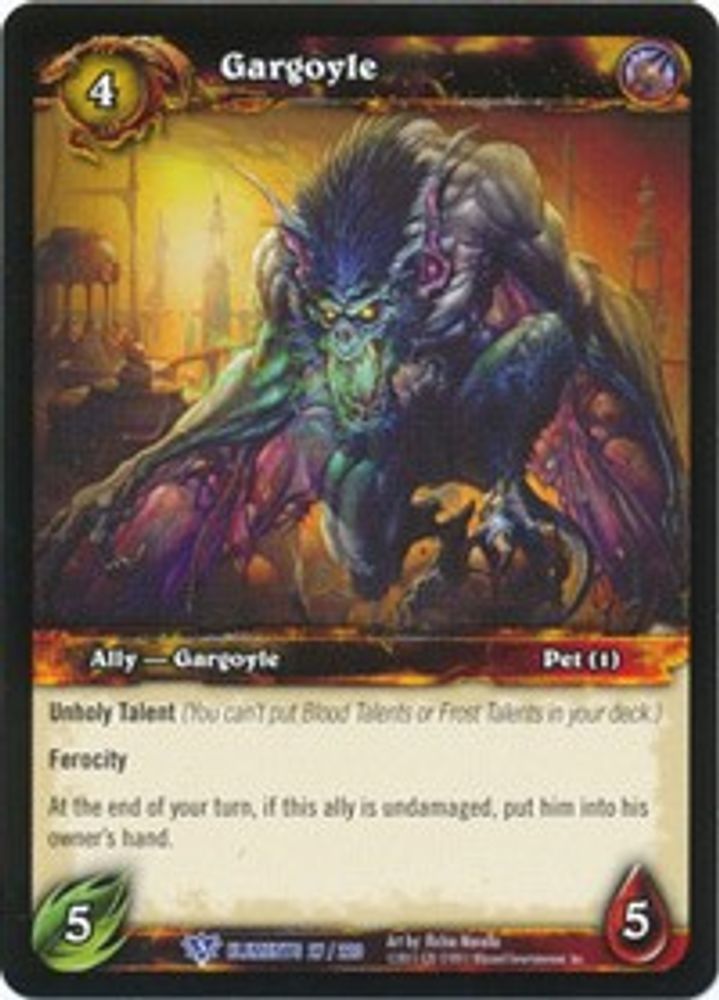 Gargoyle, Standard, front