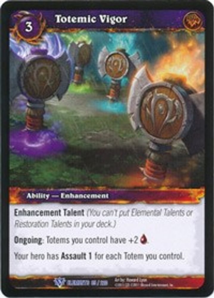 Totemic Vigor, Standard, front
