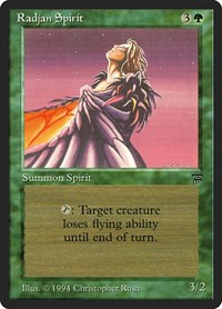 Radjan Spirit, Legends