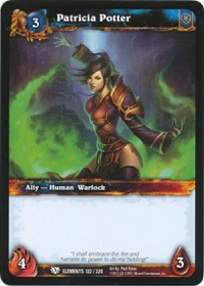 Patricia Potter, Standard, front