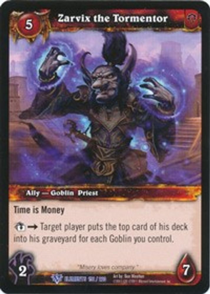Zarvix the Tormentor, Standard, front