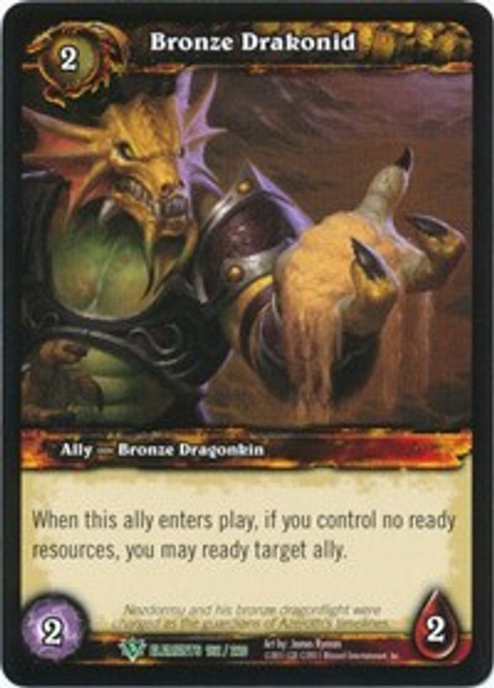 Bronze Drakonid, Standard, front
