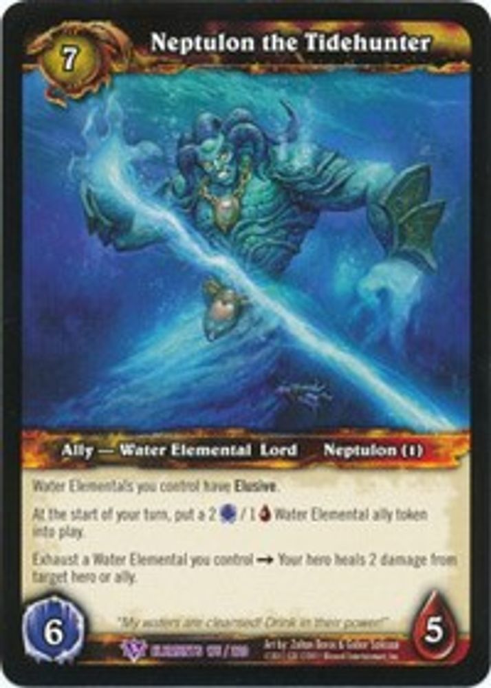 Neptulon the Tidehunter, Standard, front