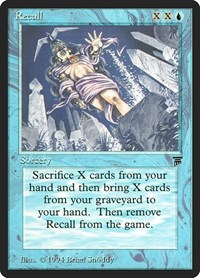 Recall, Legends