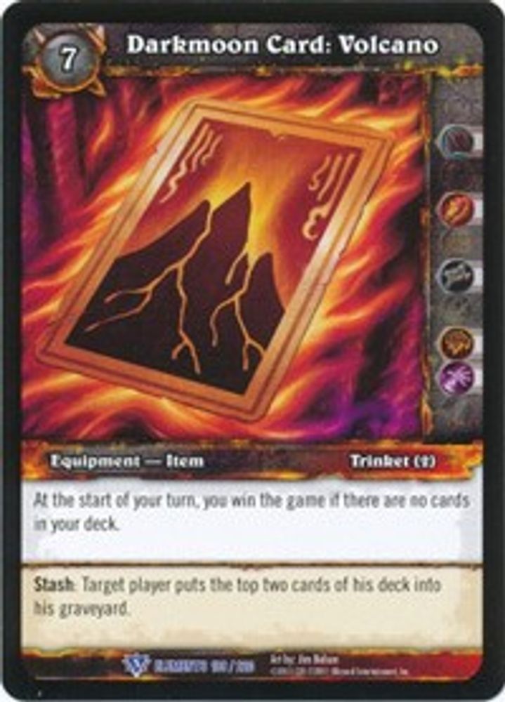 Darkmoon Card: Volcano, Standard, front
