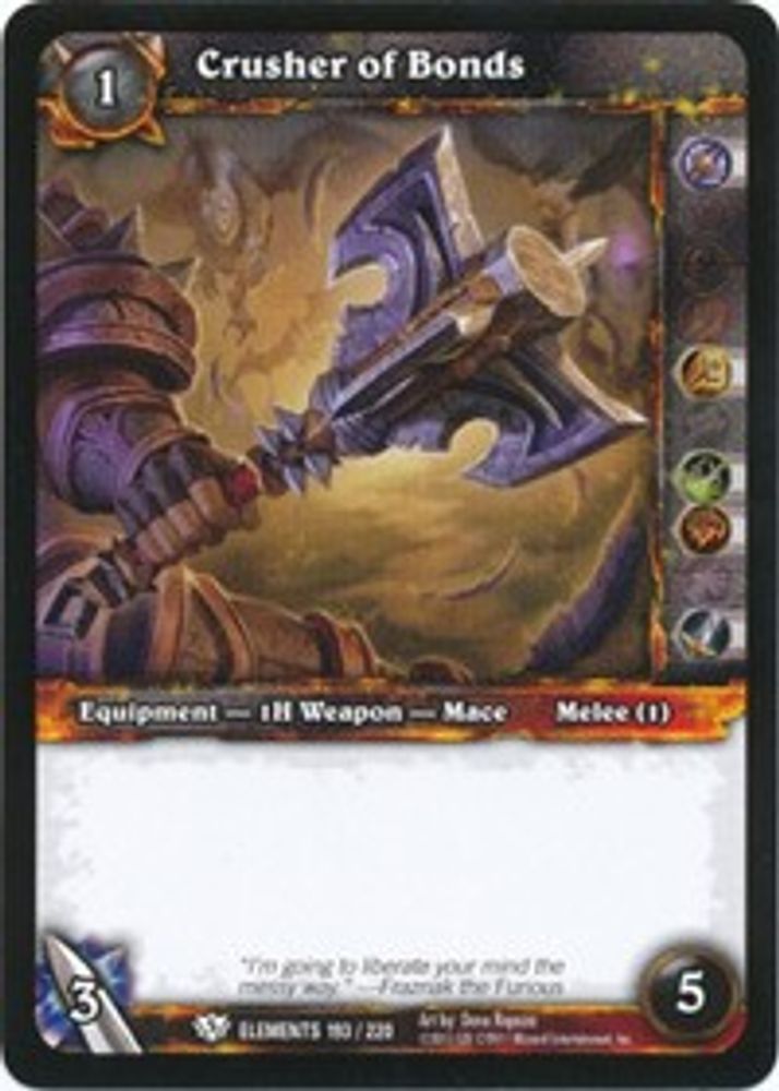 Crusher of Bonds, Standard, front