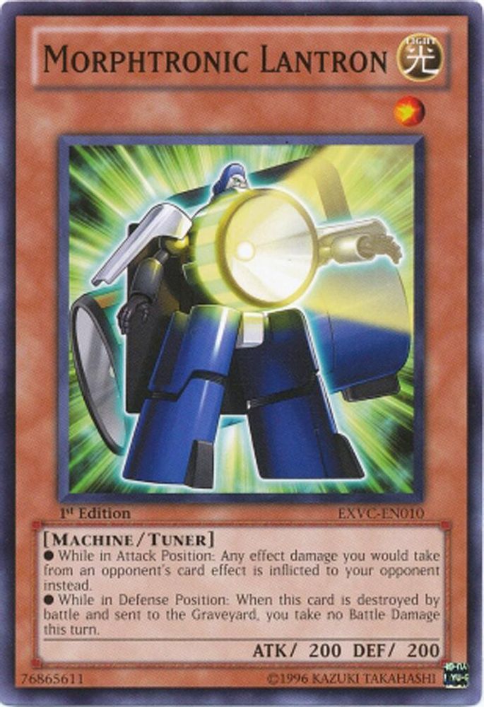 Morphtronic Lantron, 1st-edition, front
