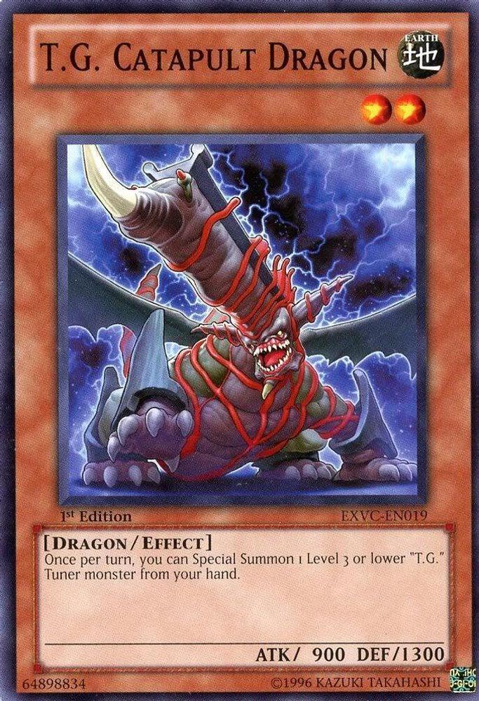 T.G. Catapult Dragon, 1st-edition, front