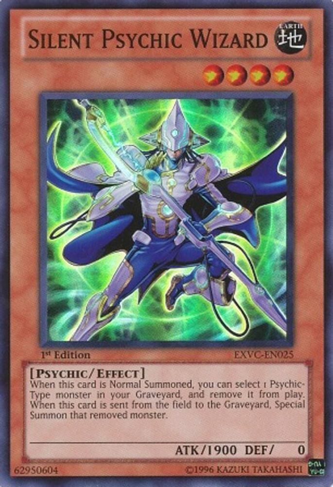 Silent Psychic Wizard, 1st-edition, front