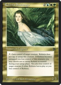 Rubinia Soulsinger, Legends