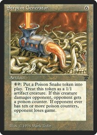 Serpent Generator, Legends