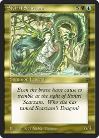 Sivitri Scarzam, Legends