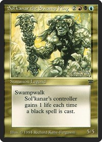 Sol'kanar the Swamp King, Legends