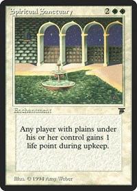 Spiritual Sanctuary, Legends