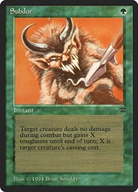 Subdue, Legends