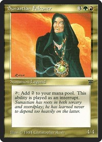 Sunastian Falconer, Legends