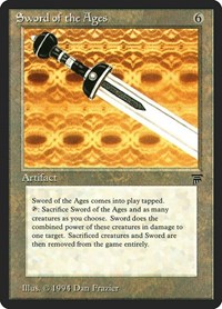 Sword of the Ages, Legends