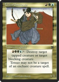 Tetsuo Umezawa, Legends