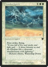 Thunder Spirit, Legends
